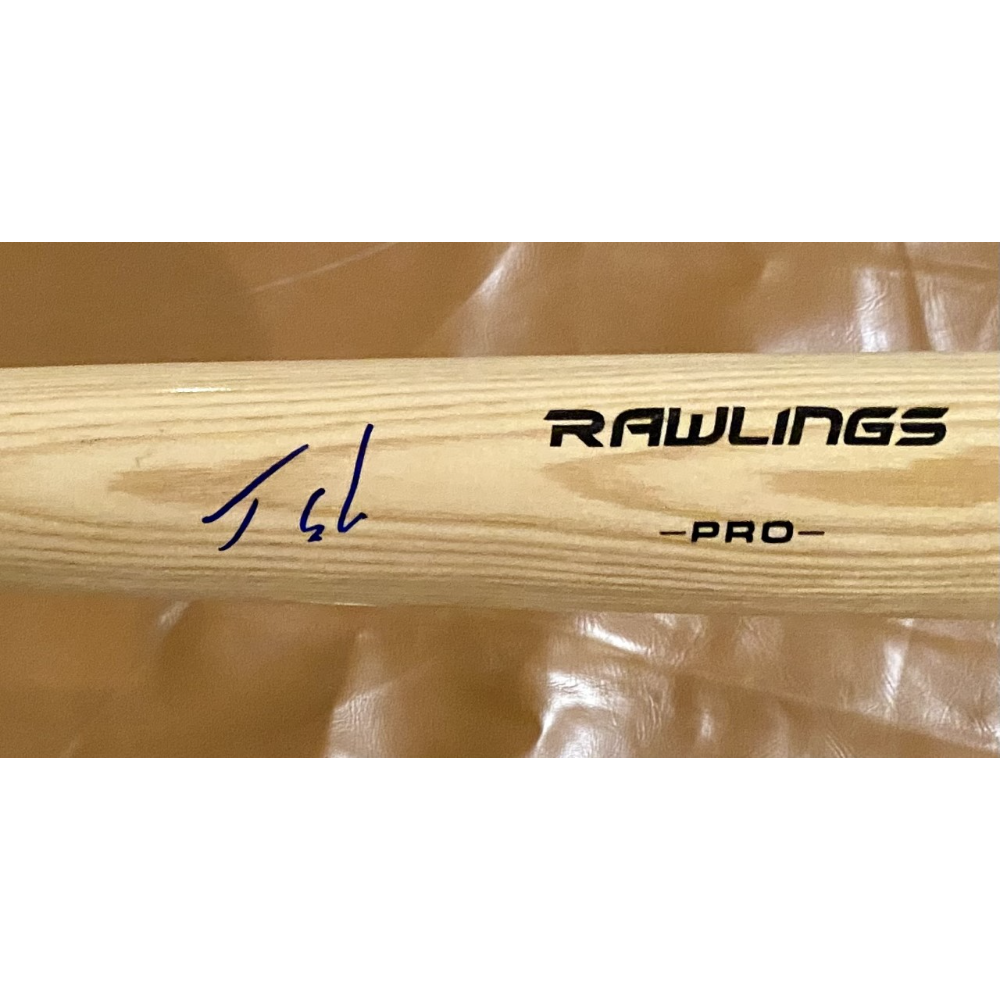 Marquis Grissom Signed 95 WSC Inscription Louisville Slugger 