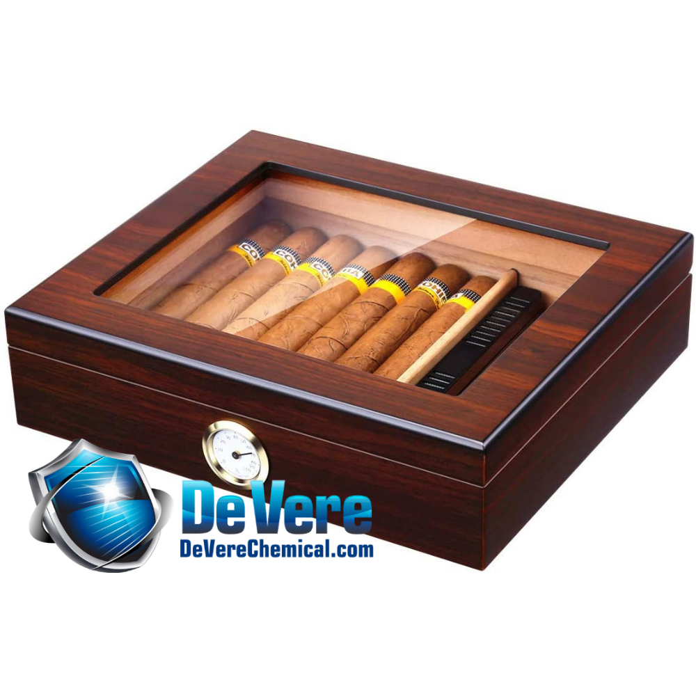 (DeVere) Cigar Humidor & Cigars