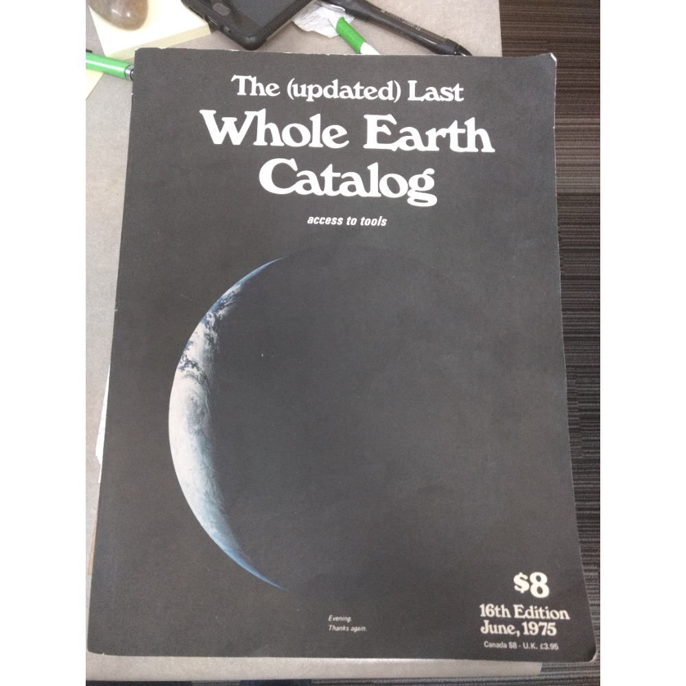 The (Updated) Last Whole Earth Catalog