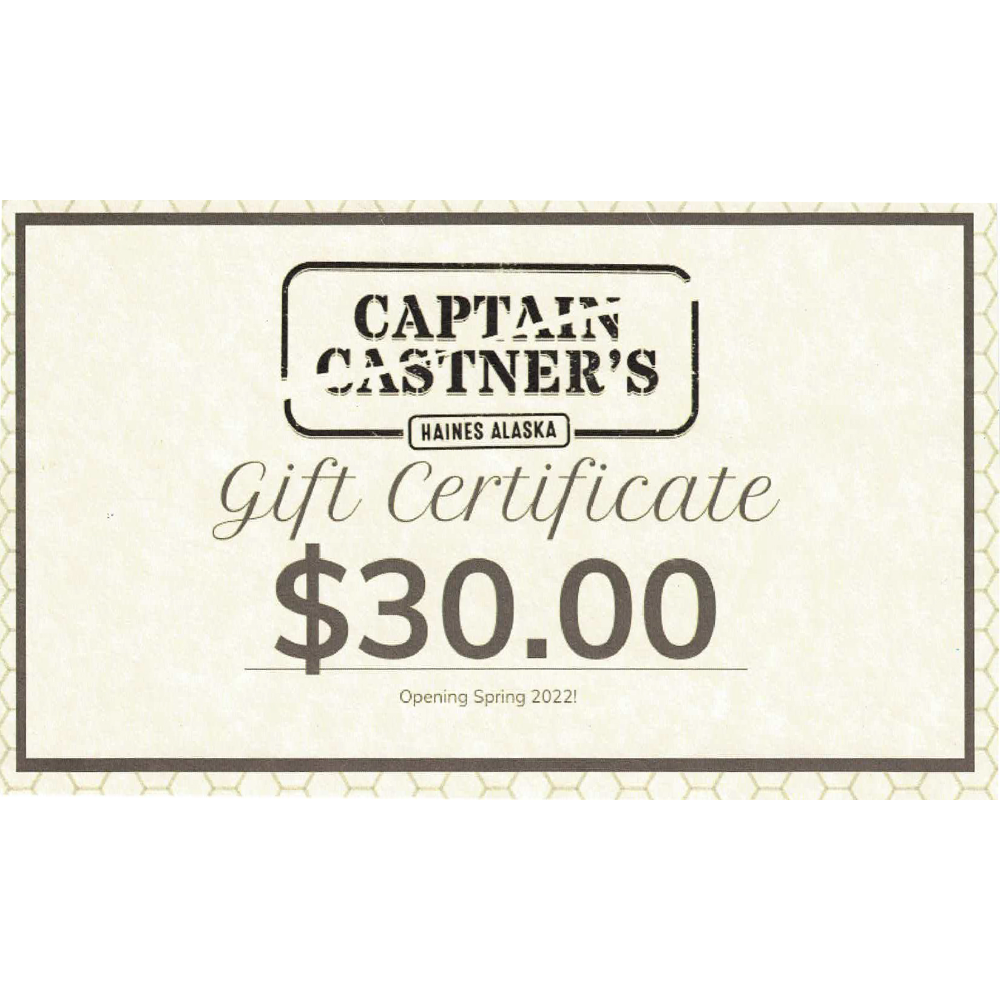 Captain Castner's - $30