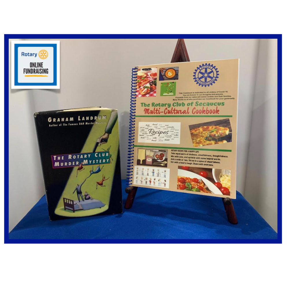 ROTARY MURDER MYSTERY AND SECAUCUS ROTARIANS COOKBOOK