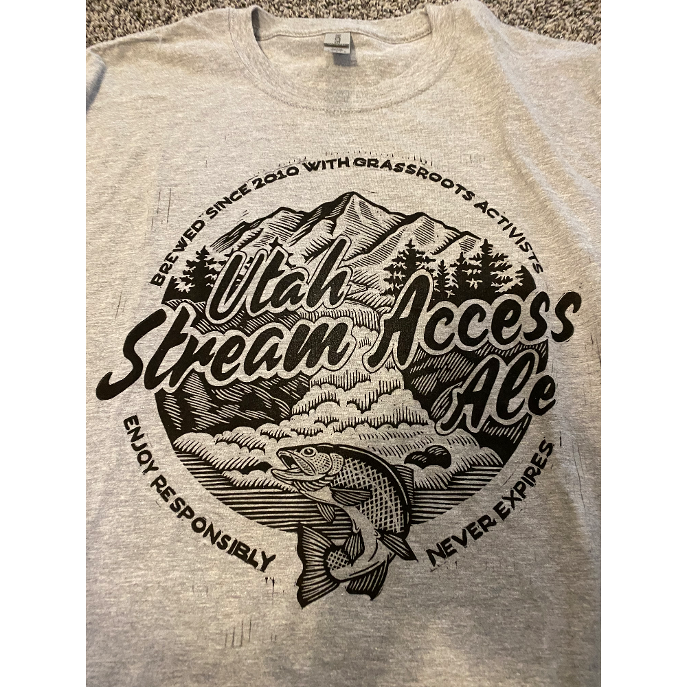 USAC Stream Access Ale T- Shirt Mens Large