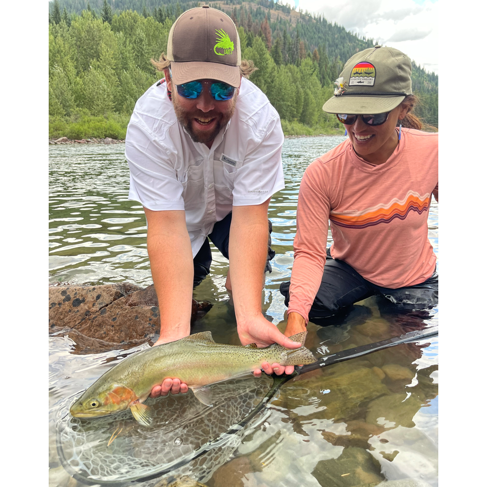 Guided Full Day Fishing for 2 on Montana’s Flathead River with Hilary Hutcheson