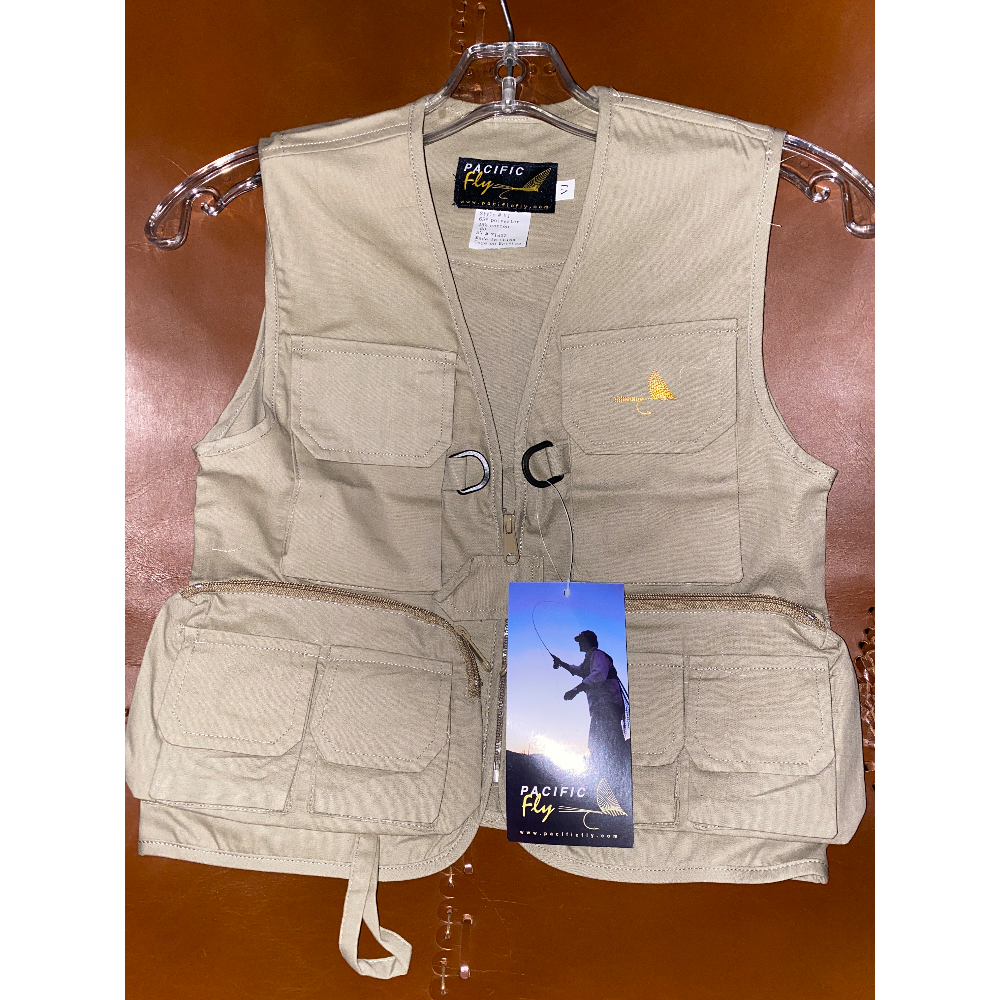 pacific fly junior fishing vest 