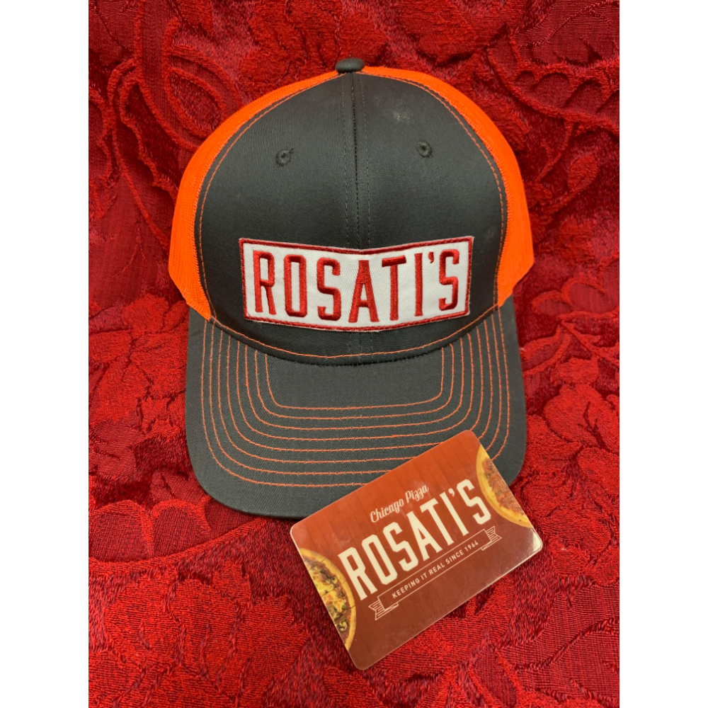 Rosati's Chicago Pizza Gift Card and logo hat
