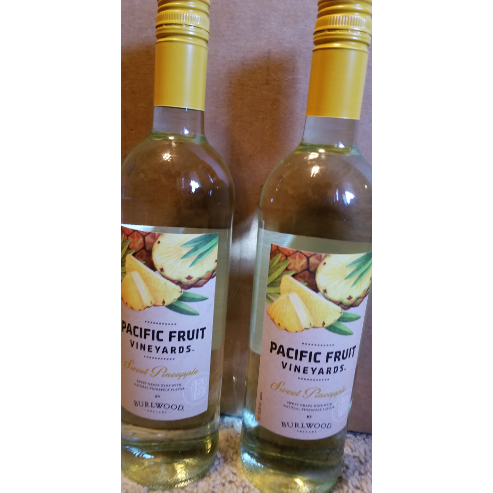Pacific Fruit Vineyards Sweet Pineapple Wine - Two Bottles