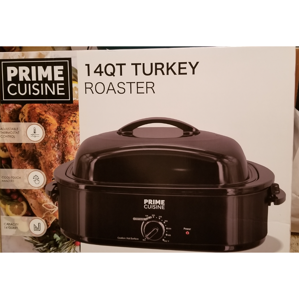 Prime Cuisine 14-qt Turkey Roaster