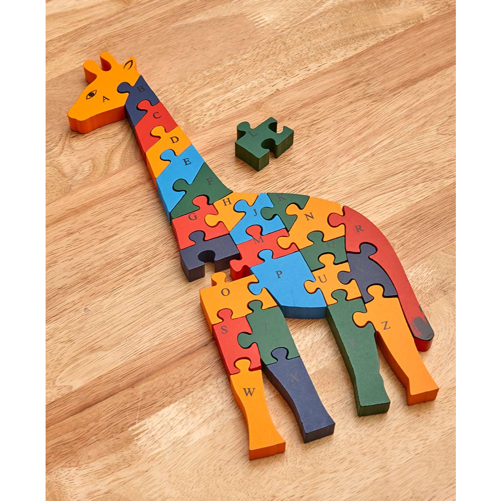 Giraffe Alphabet/Numbers Puzzle