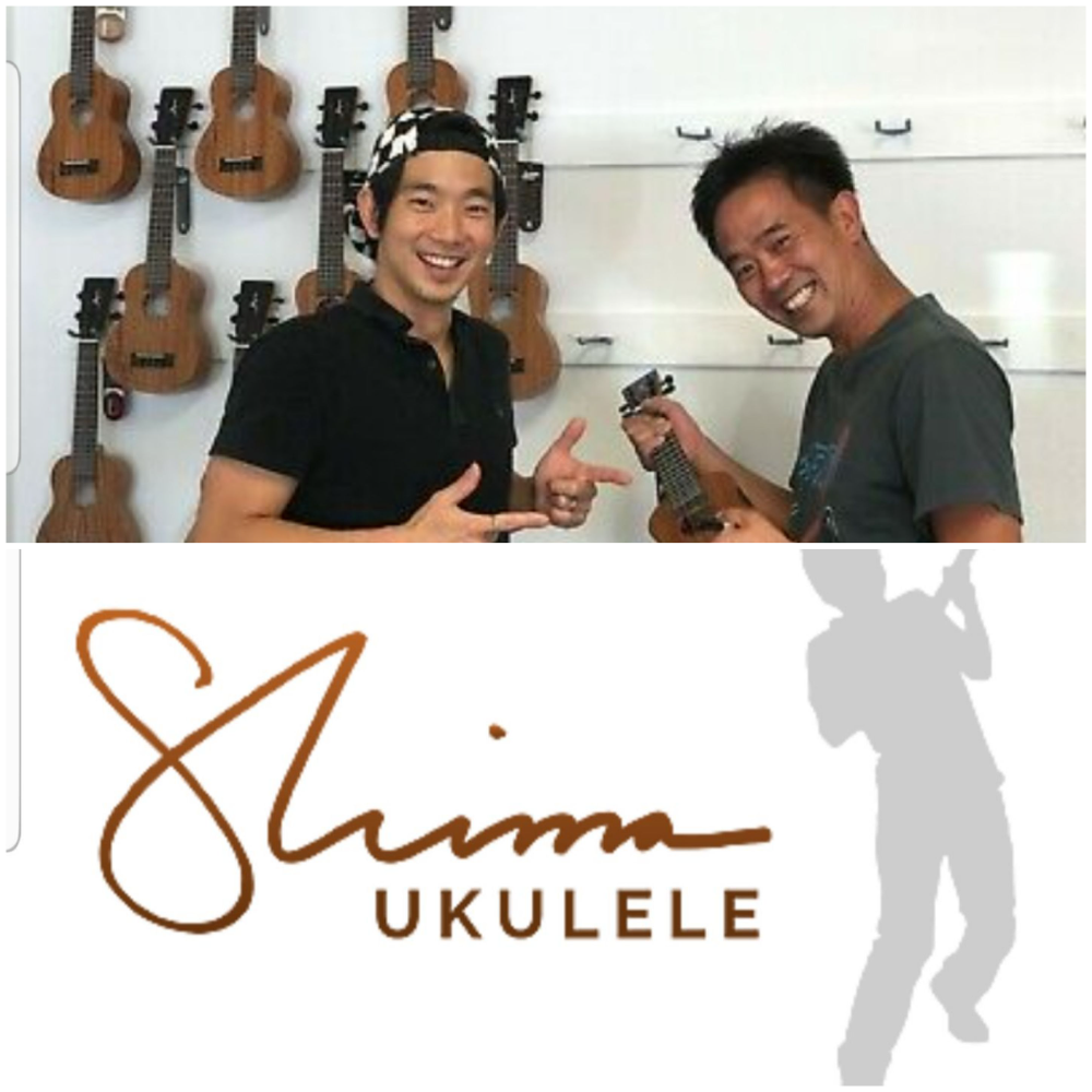 Jake & Bruce Shimabukuro autographed Ukulele