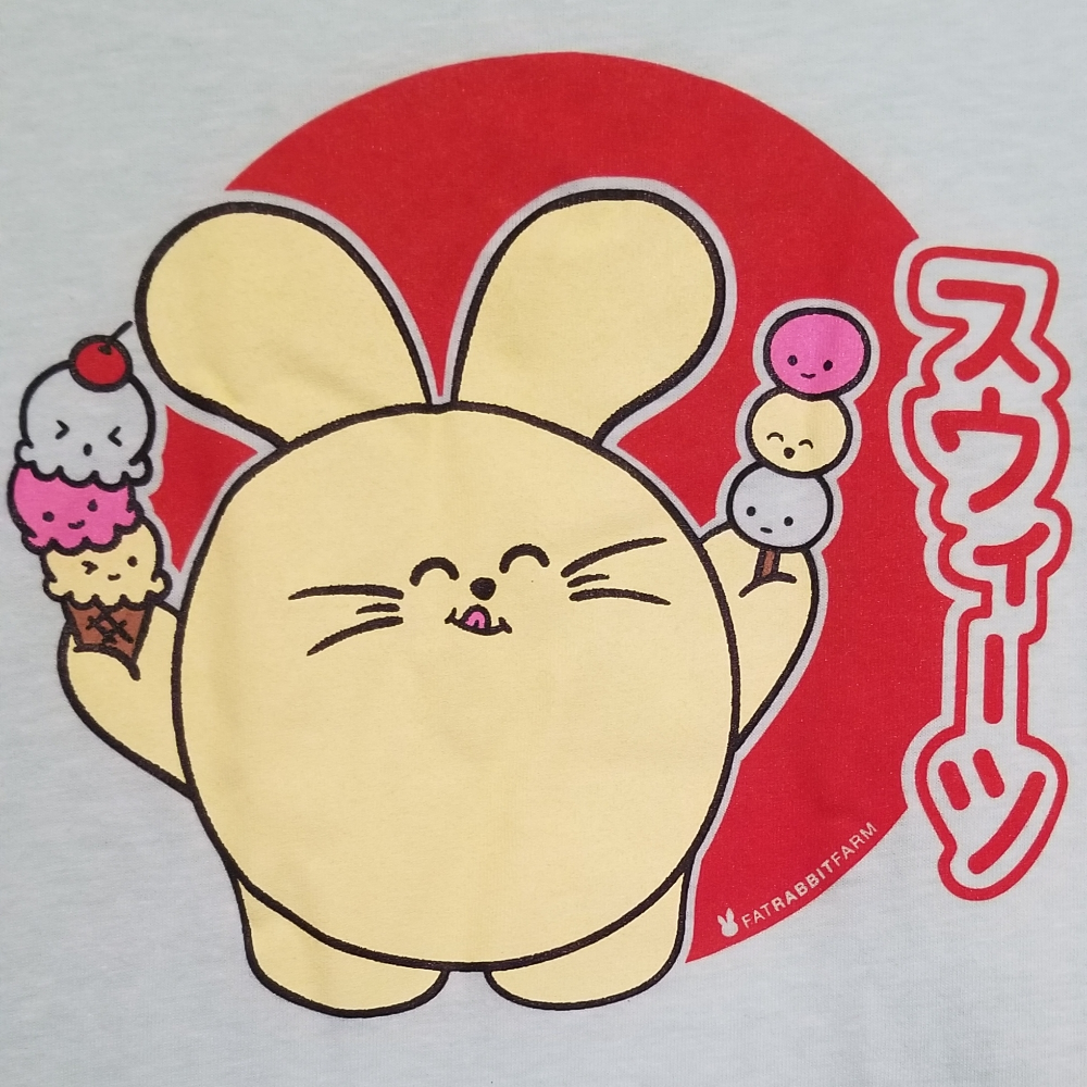 Rabbit with Ice Cream Cone T-shirt