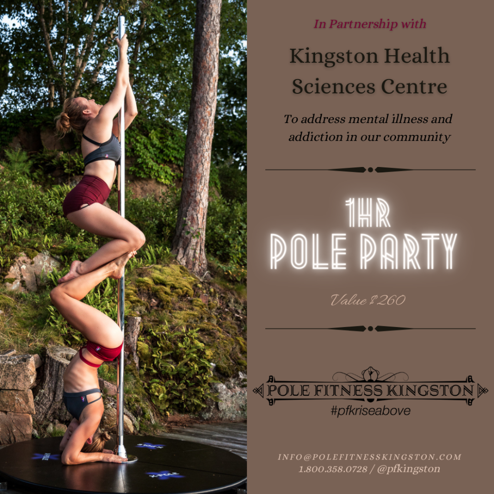 Pole Fitness party for 6-10 people