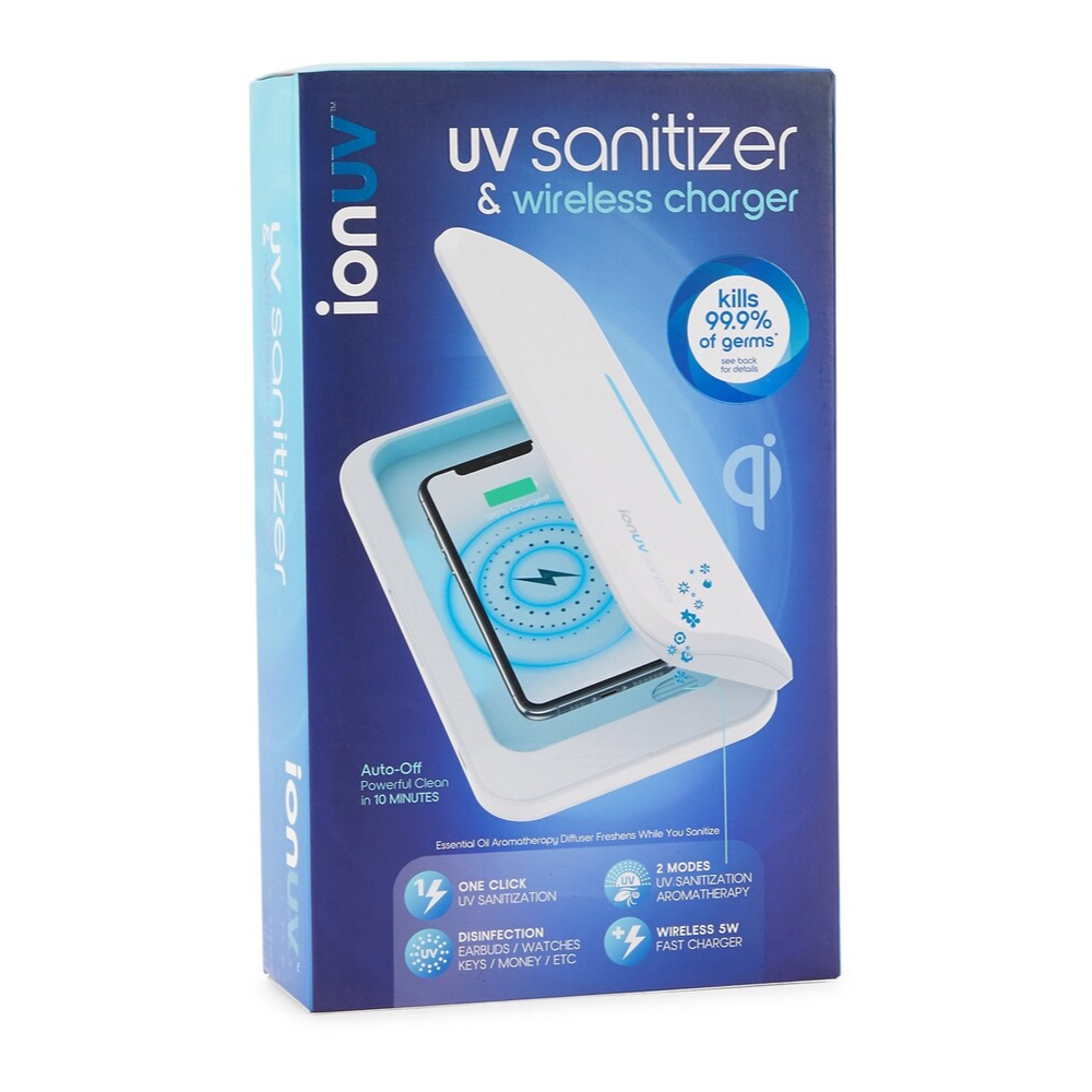 ion UV Sanitizer & Wireless Charger
