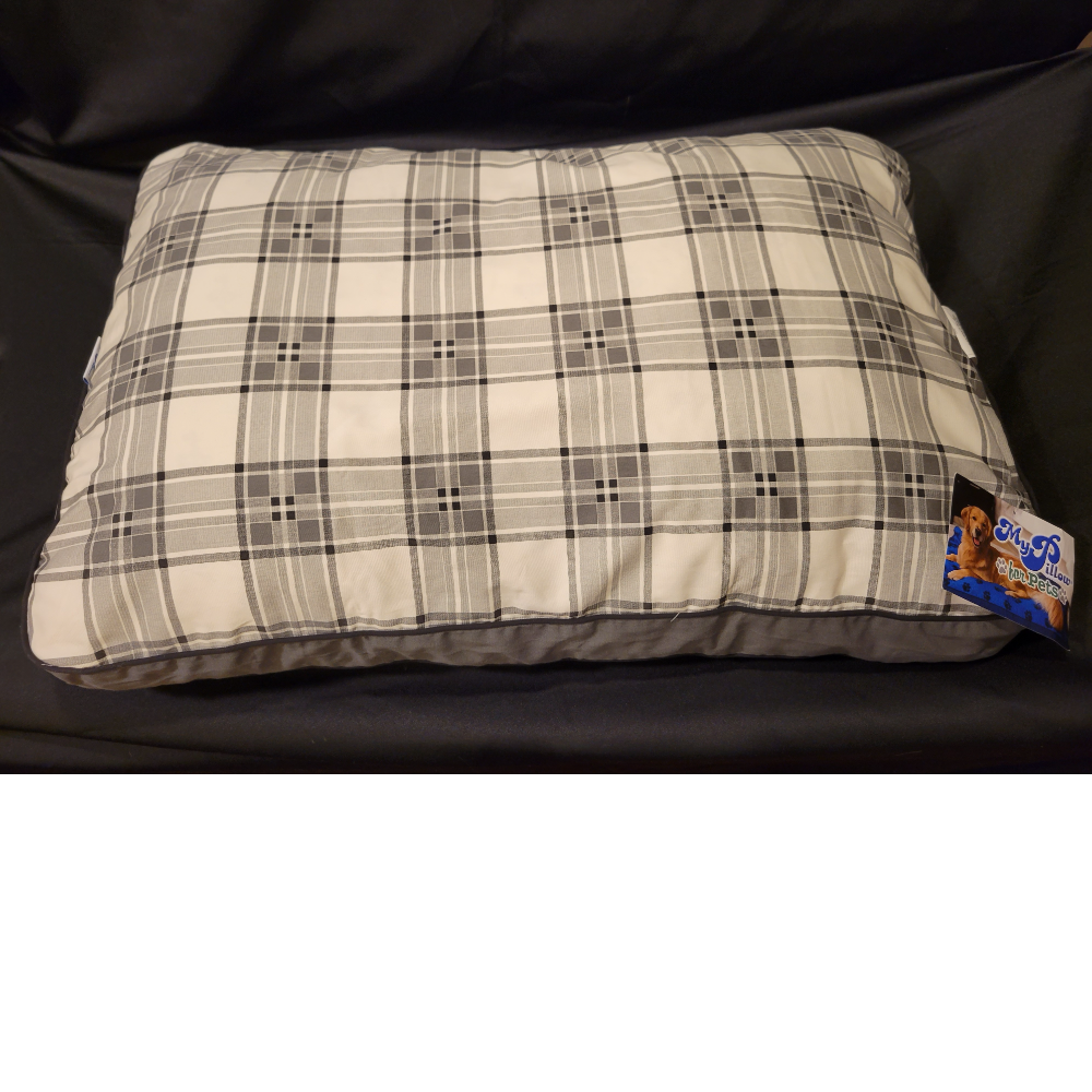 "My Pillow" Medium Dog Bed in Gray