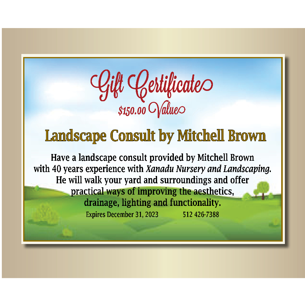 Landscape Consult by Mitchell Brown