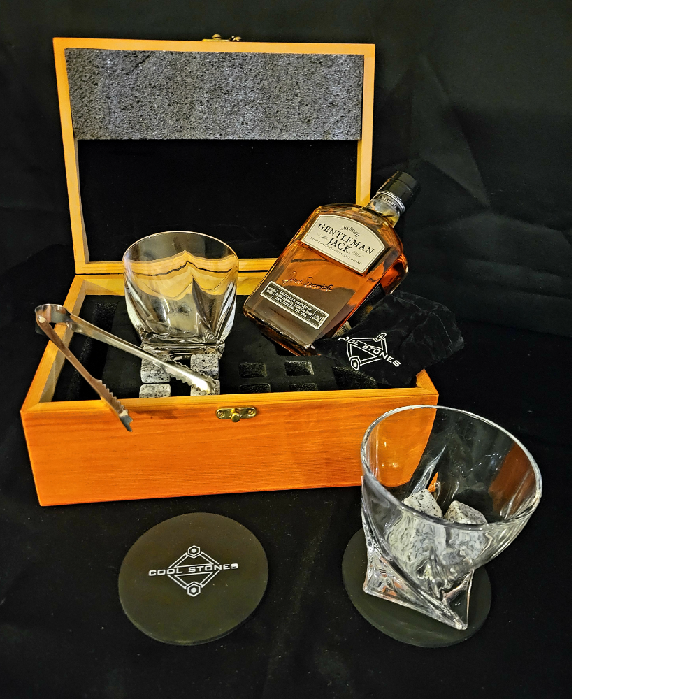 Cool Stone Whiskey Stones Gift Set and Whiskey