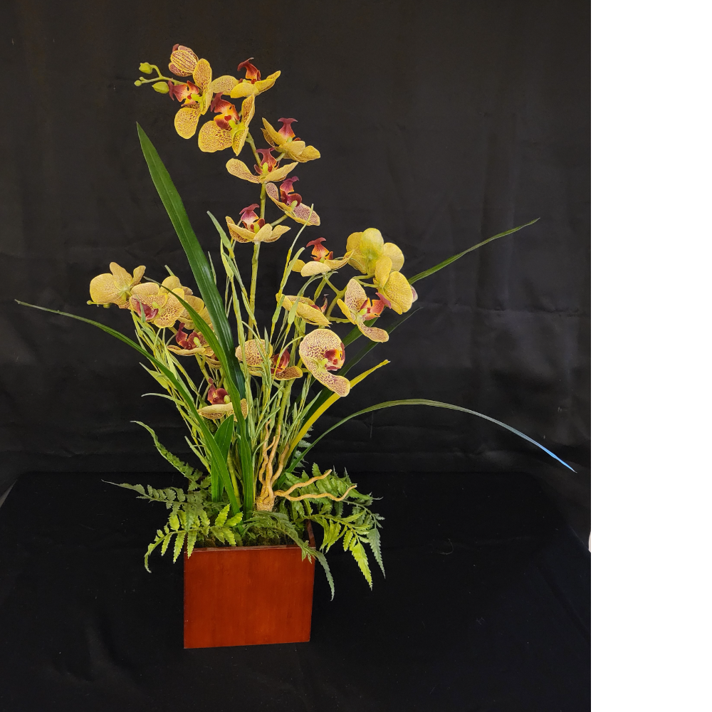 Artifical Orchid Arrangement