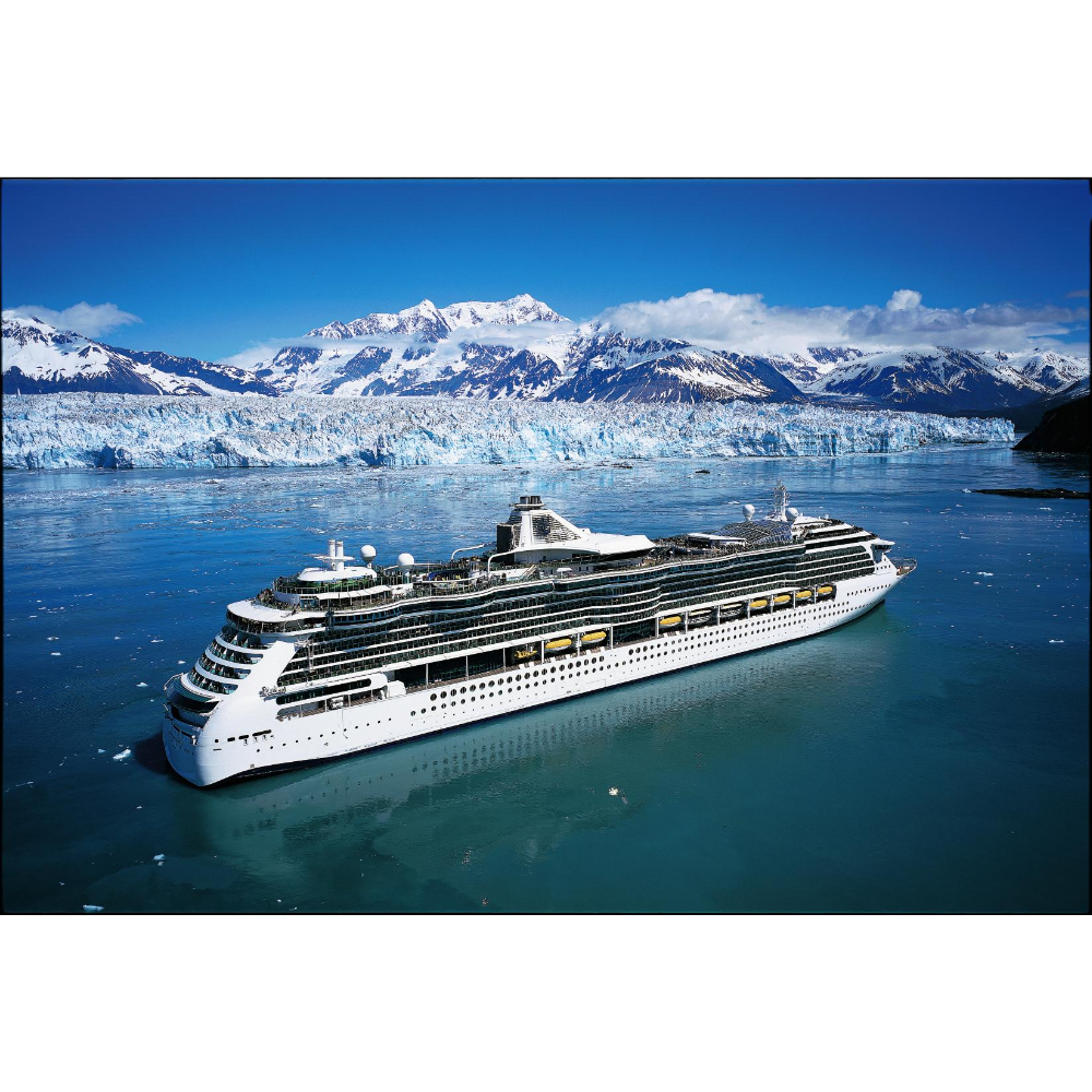 Alaska Cruise - Ocean View Stateroom 7-Night Cruise for 2 including Priority Tender/Disembarkation