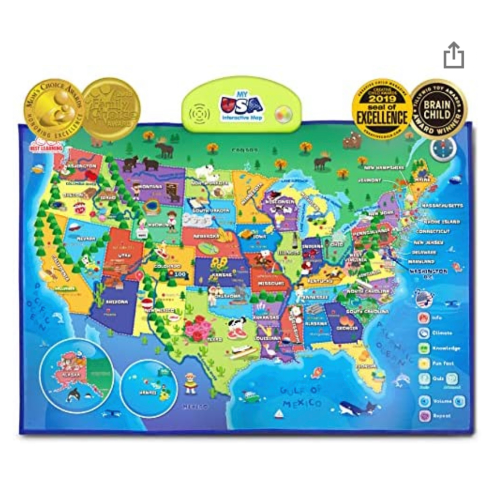 Interactive USA map