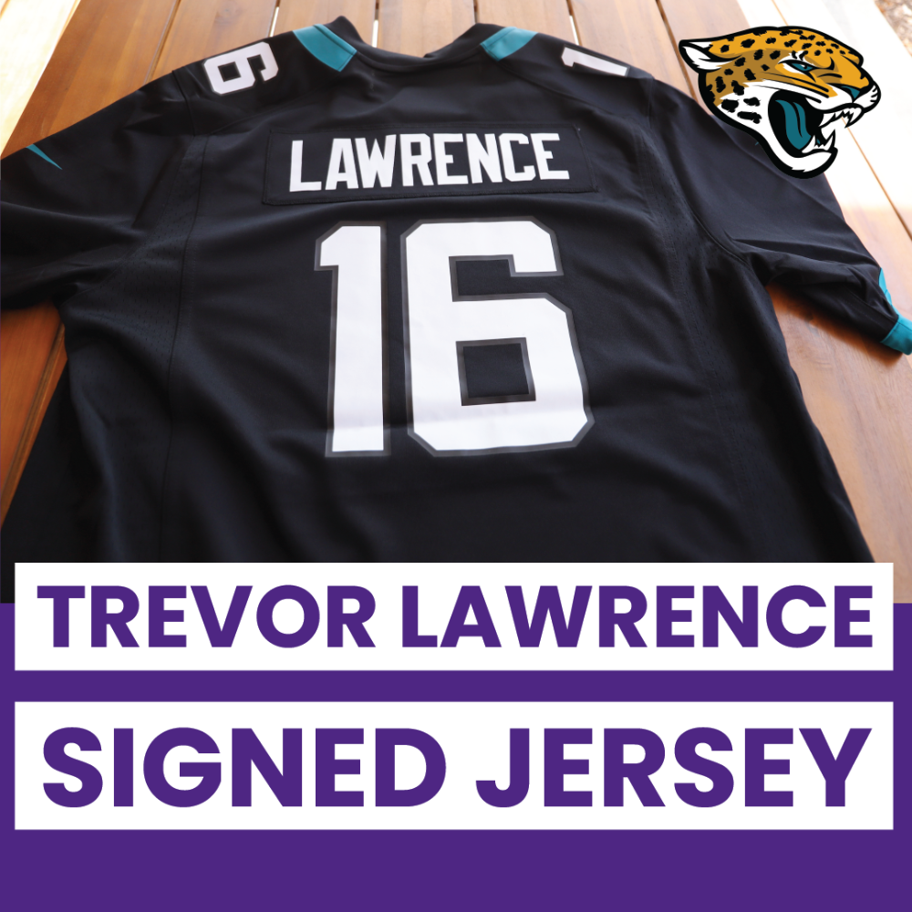 Jersey signed by Trevor Lawrence