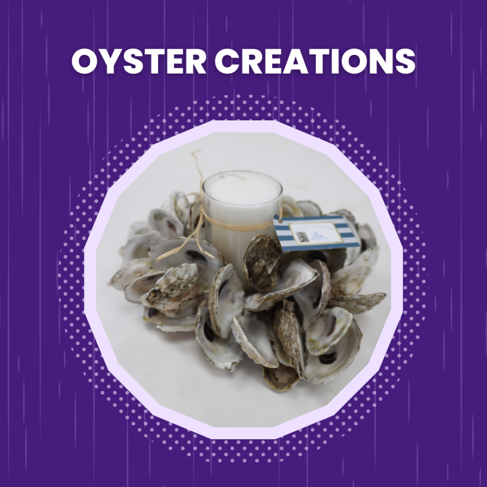 Oyster Creations Candleholder