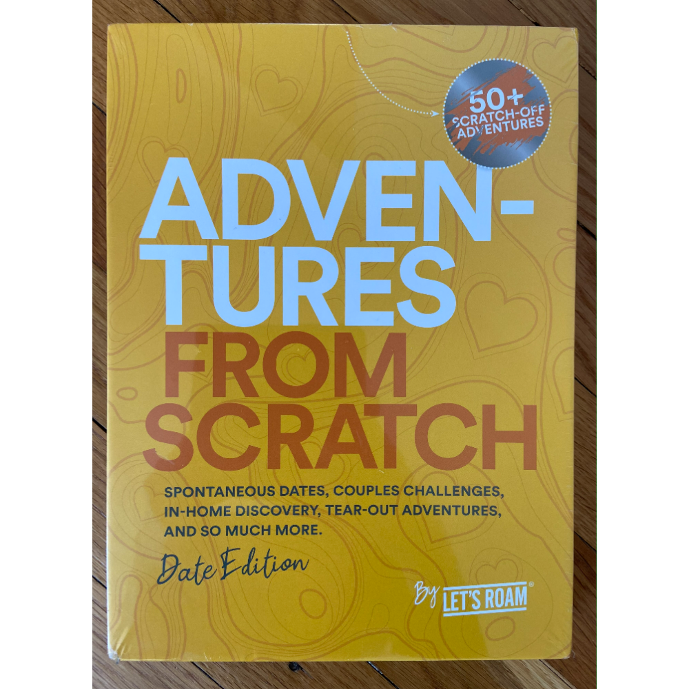 Scratch Off Date Book  Adventures From Scratch by Let's Roam