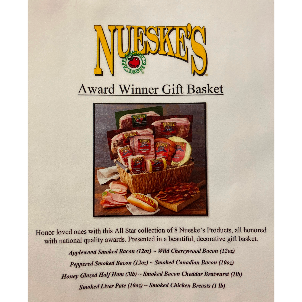Nueske’s Award Winning Gift Basket