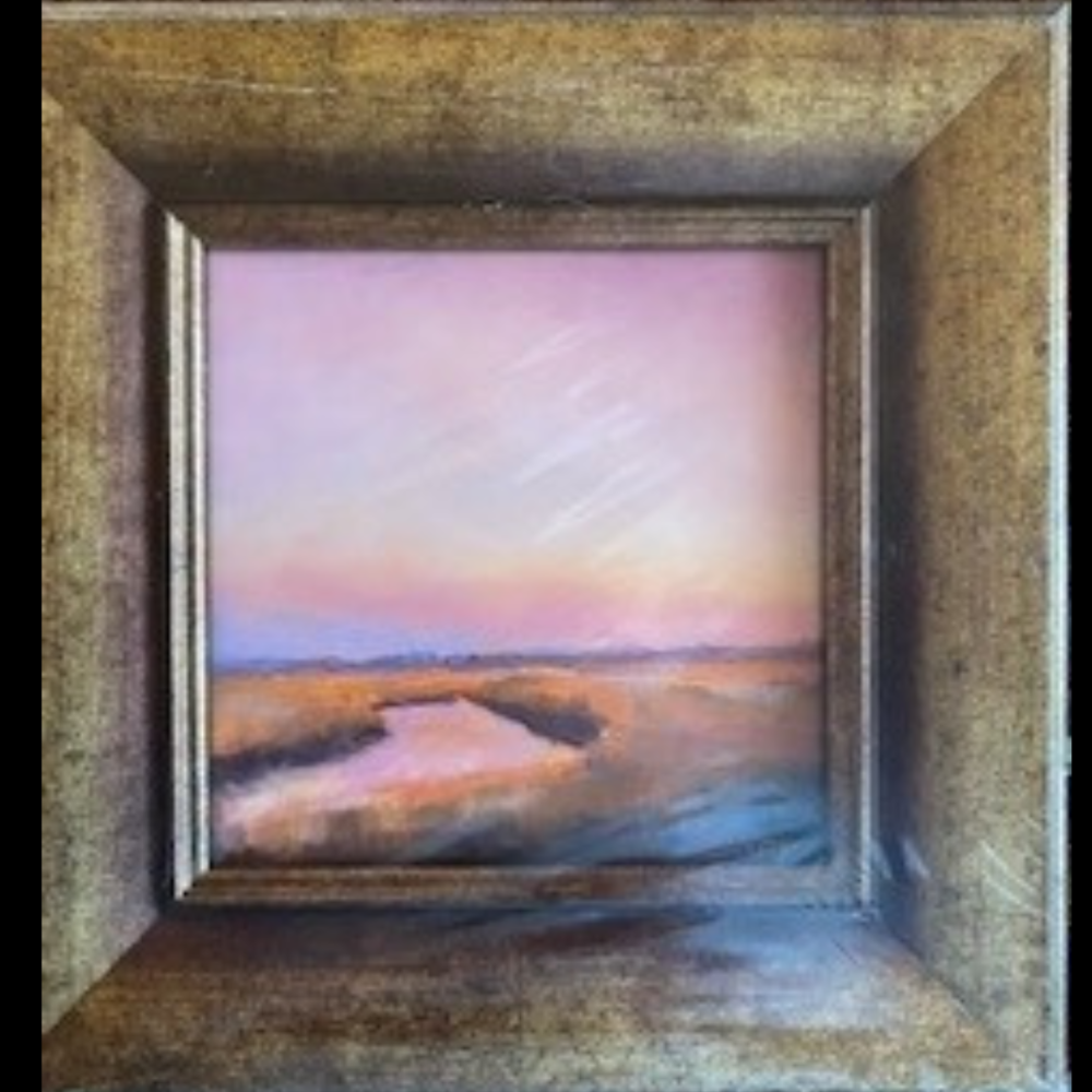 Evening Meditation Framed Oil Painting