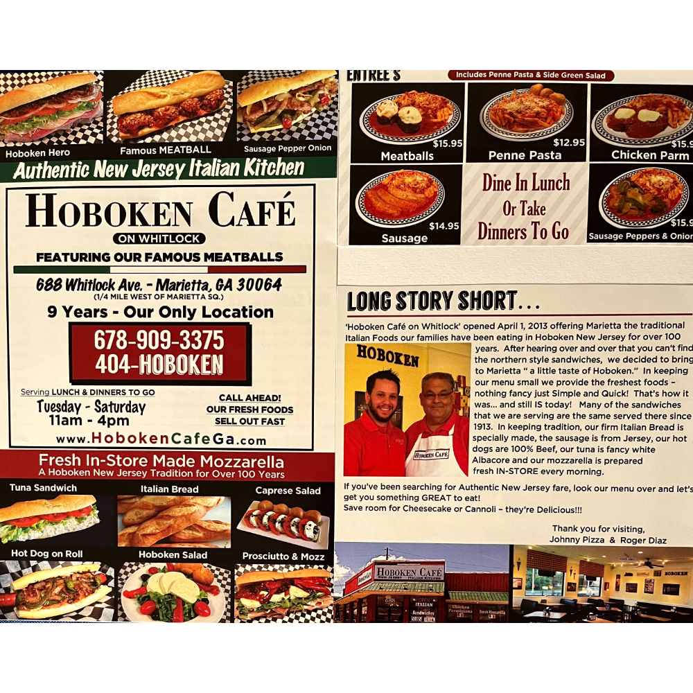 Hoboken Cafe on Whitlock - Johnny Pizza & Roger Diaz