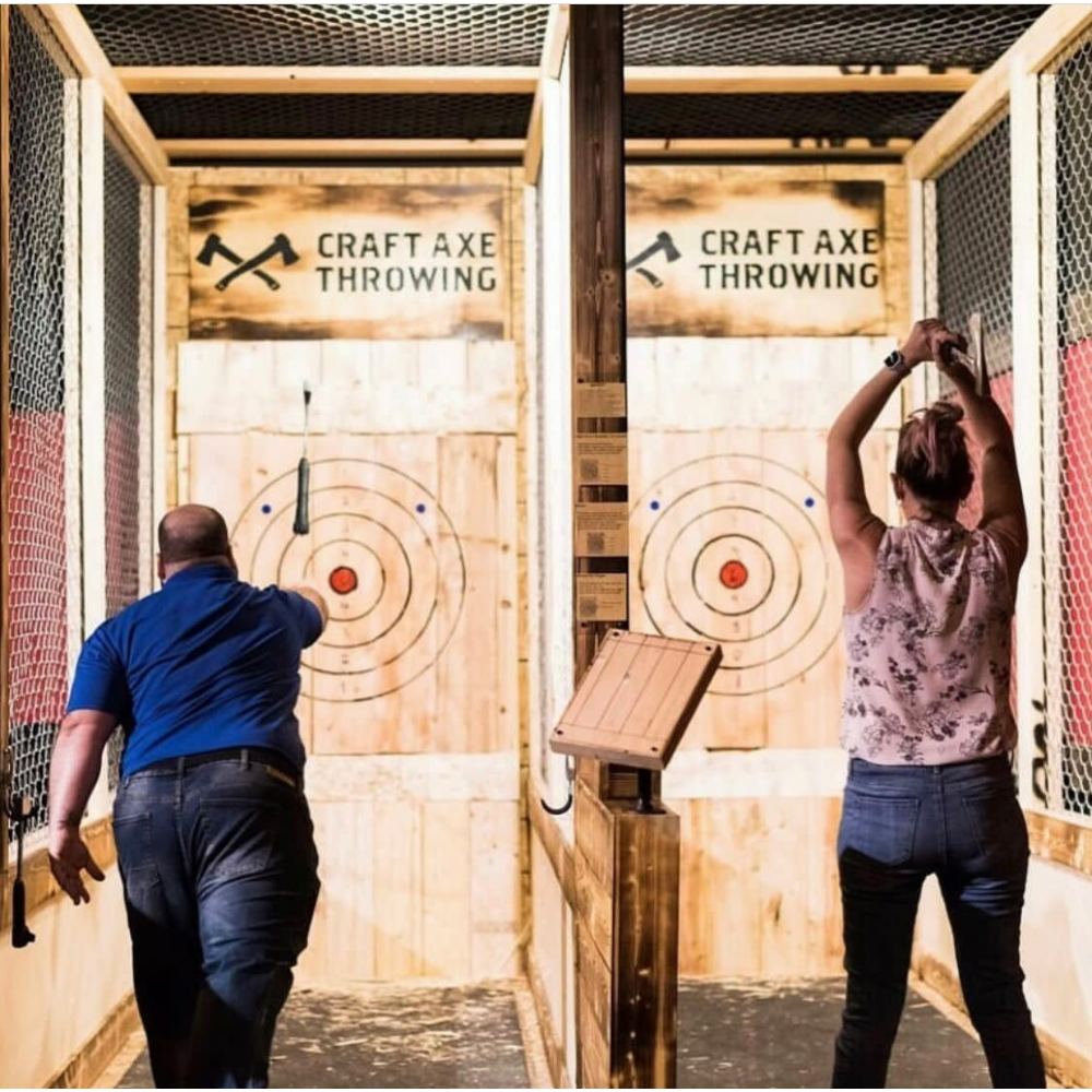 Craft Axe Throwing and Craft Brews