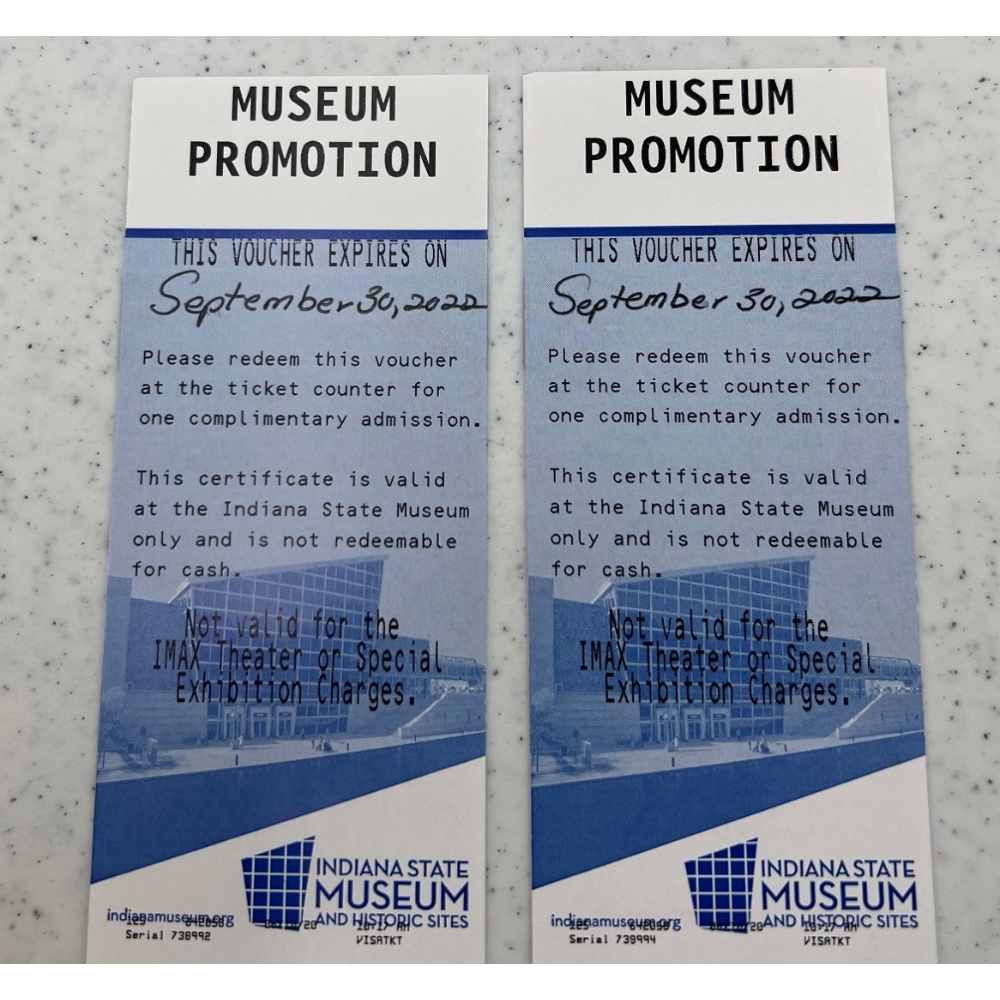 Indiana State Museum Tickets