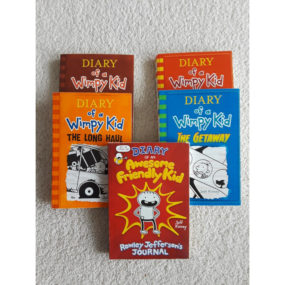 Books - Diary of a Wimpy Kid (set 1)