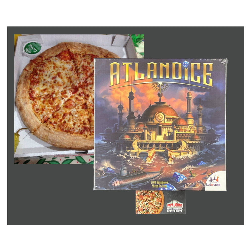 Game & Pizza - Atlandice & Papa John's