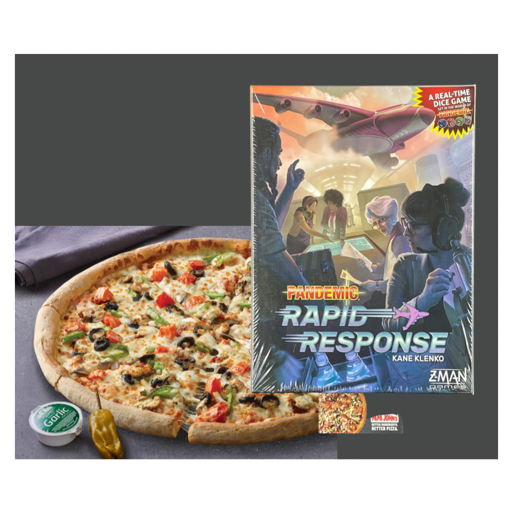 Game & Pizza - Pandemic Rapid Response & Papa John's