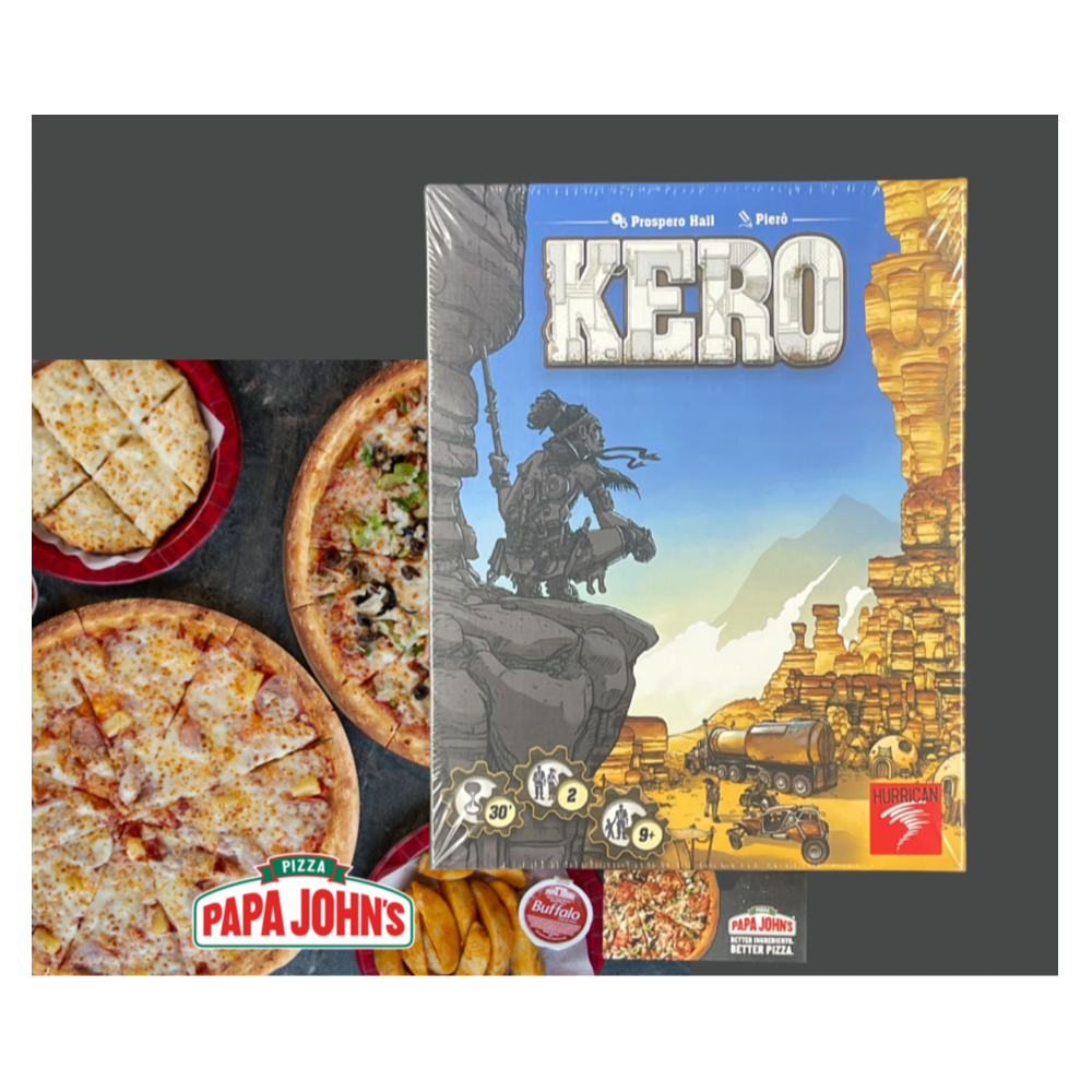 Game & Pizza - Kero & Papa John's