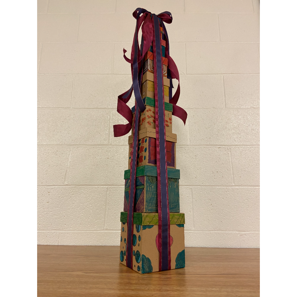 3rd Grade Class Project - Tower of Treasures
