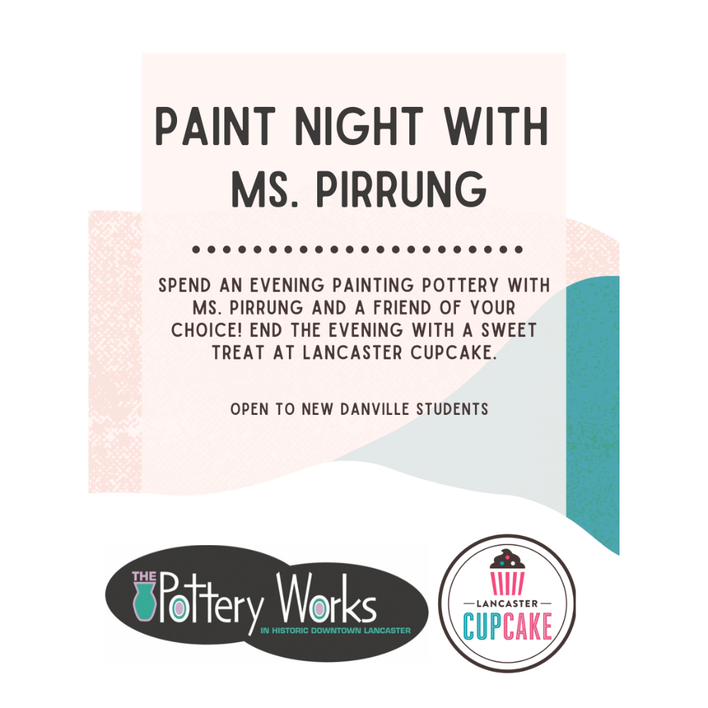 4th Grade Class Project - Painting night with Ms. Pirrung