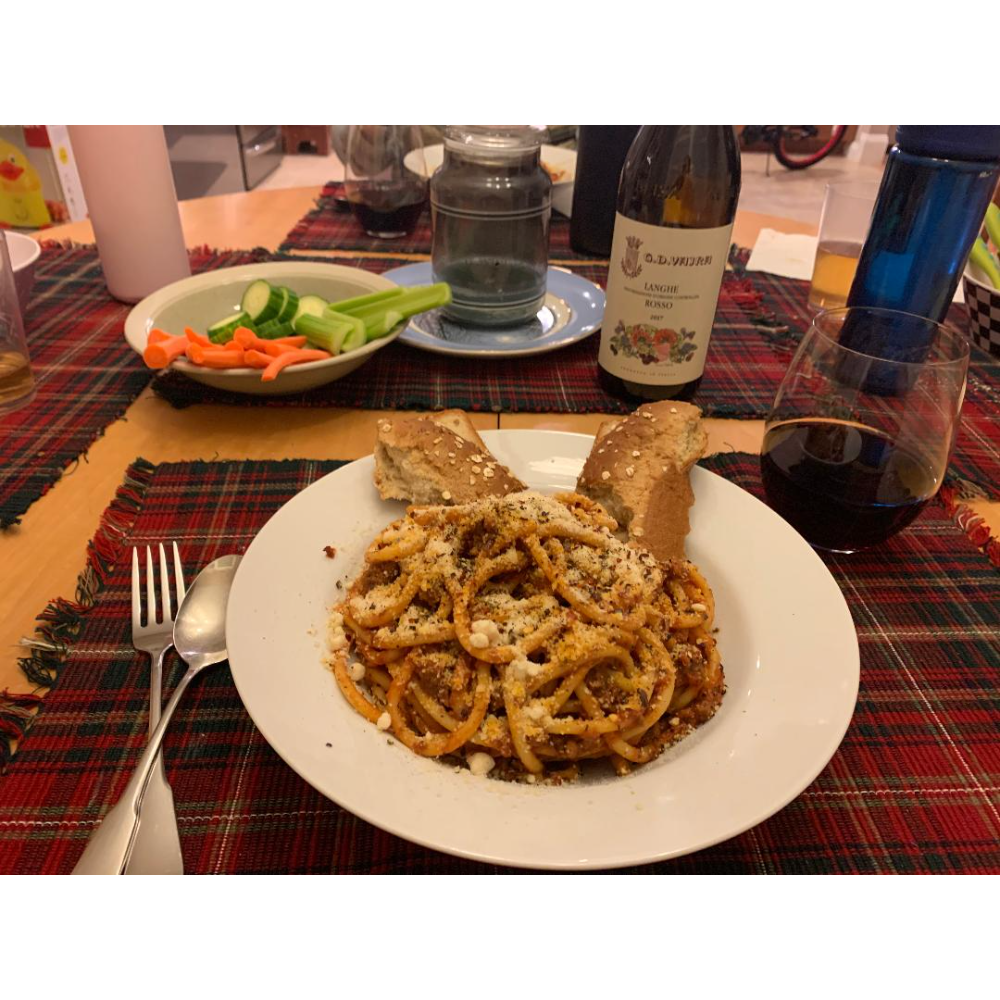 Spaghetti Dinner by Coach Eric