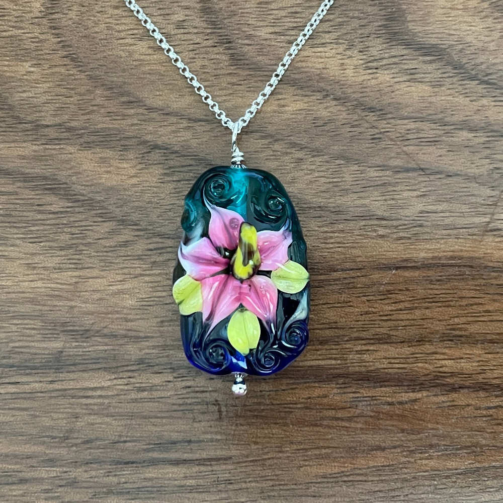 Lily Necklace by Shelly Woolvin 
