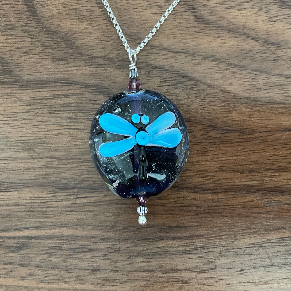 Dragonfly Pendant by Shelly Woolvin