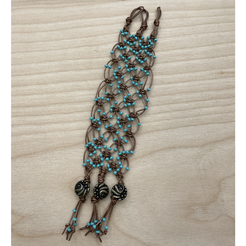 Wanderer Turquoise Bracelet by Beth Simmons