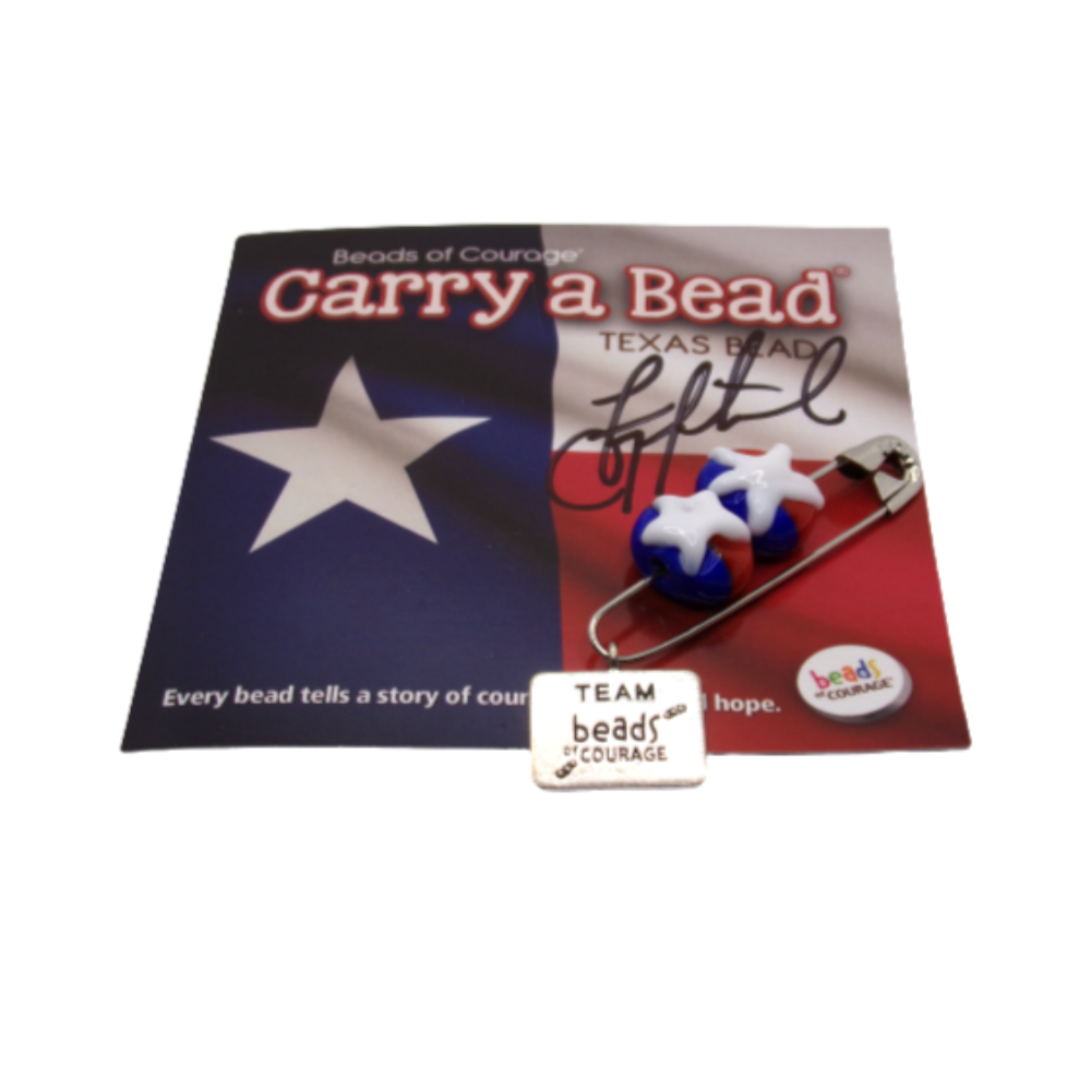 Troy Aikman Autographed Texas Carry a Bead