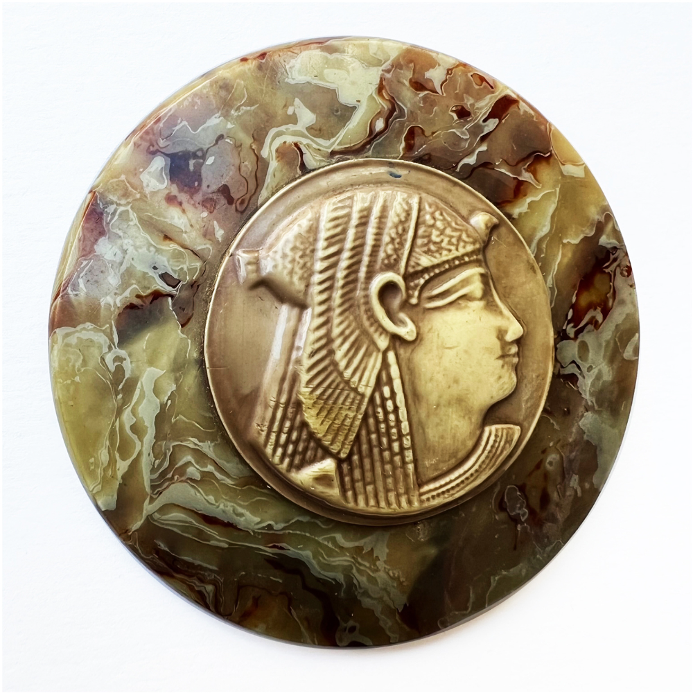 Extra Large Casein Egyptian Button