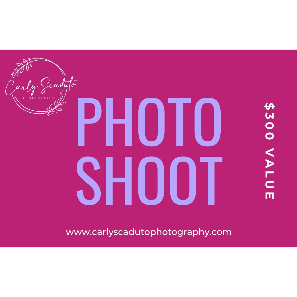 30 minute photo session with Carly Scaduto Photography