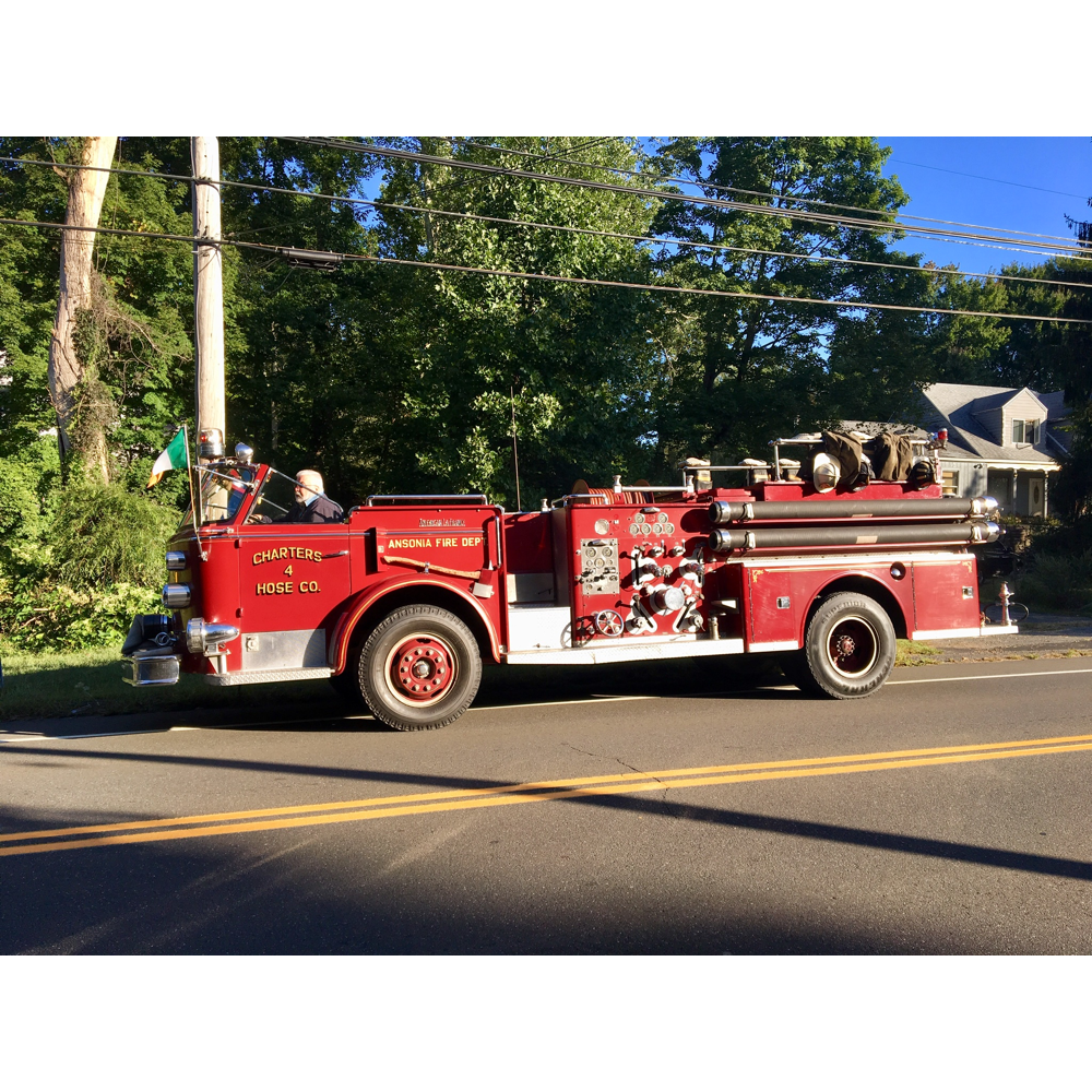 Ride to School on a Firetruck