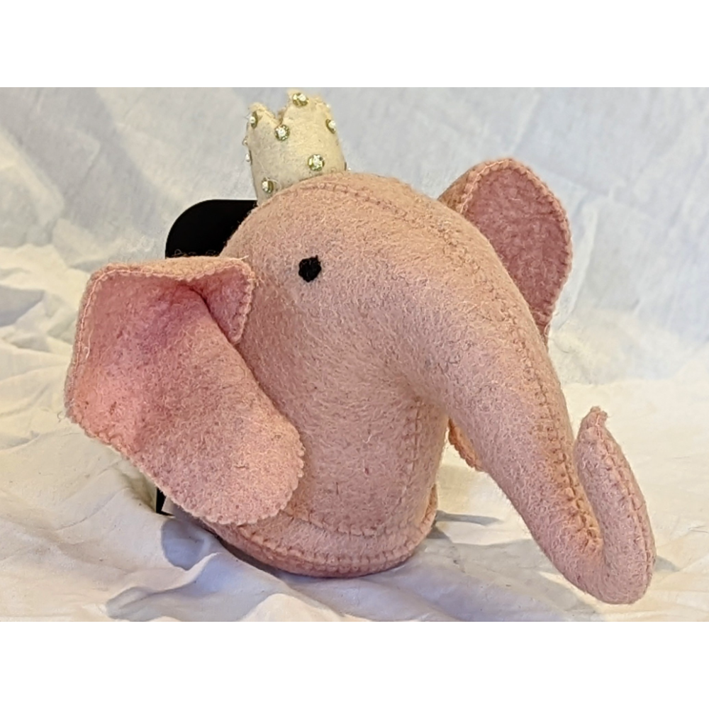 Pink Elephant Wall Hanging