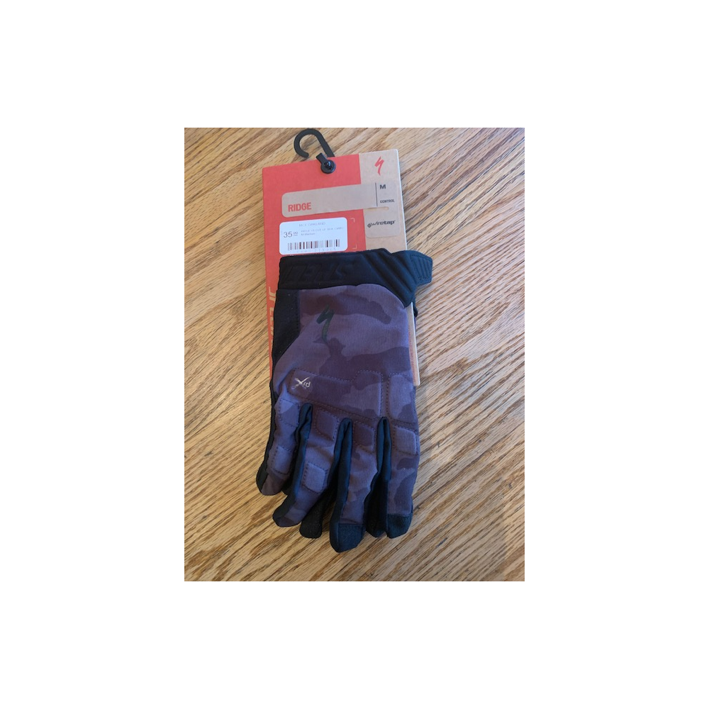 Specialized Ridge Black Camo Gloves