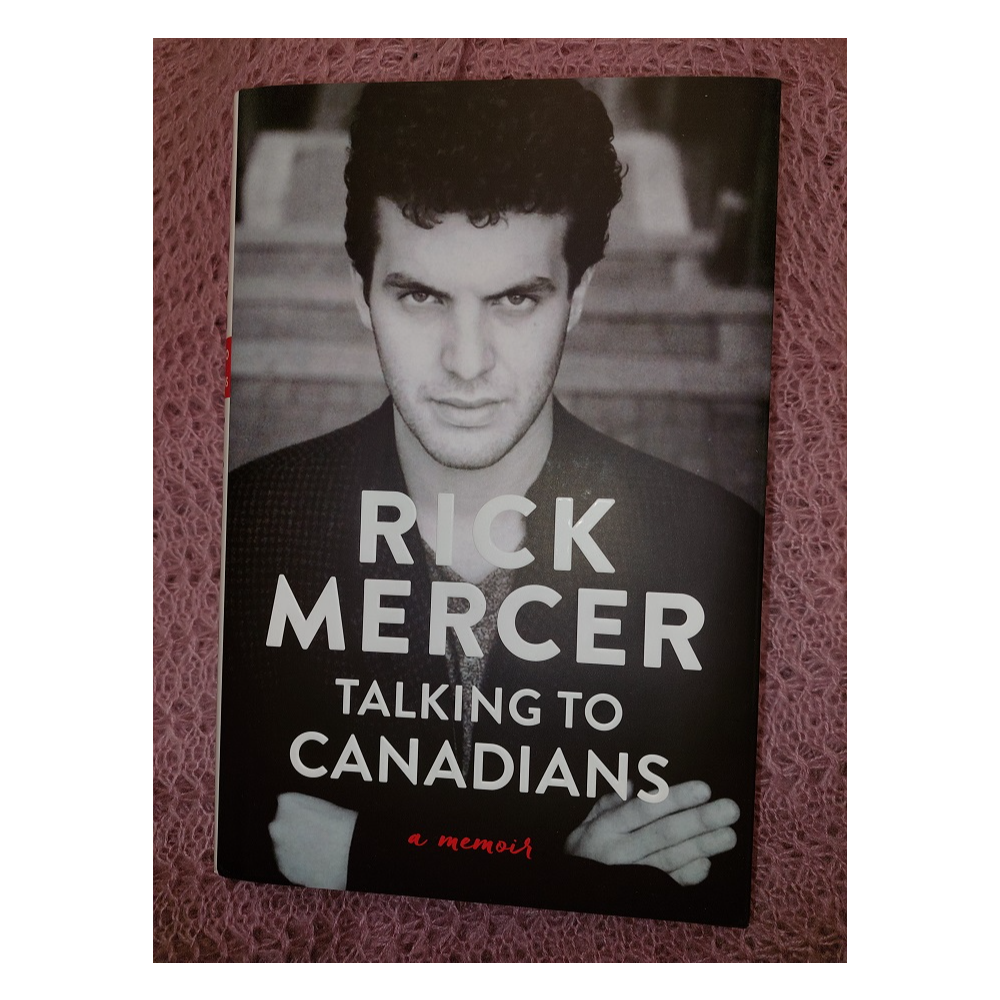 Autographed book by author Rick Mercer