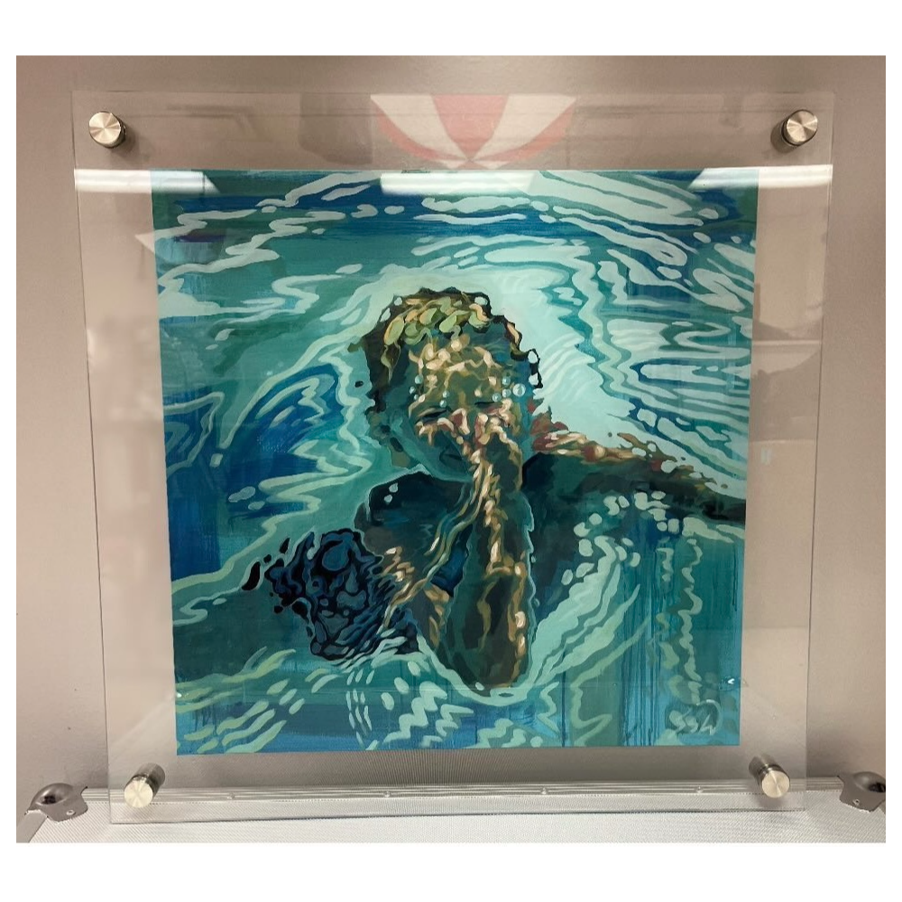Plexiglass Framed Underwater Print