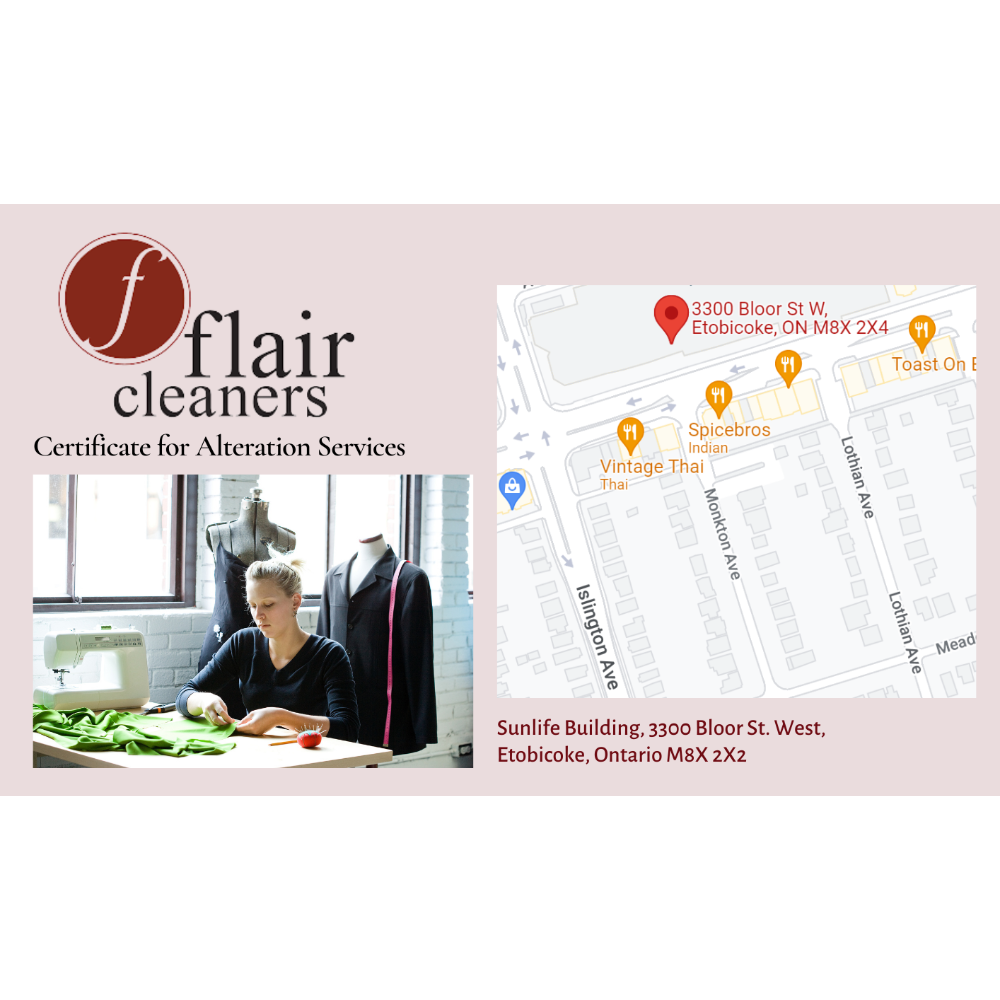 Flair Cleaners Alteration Service