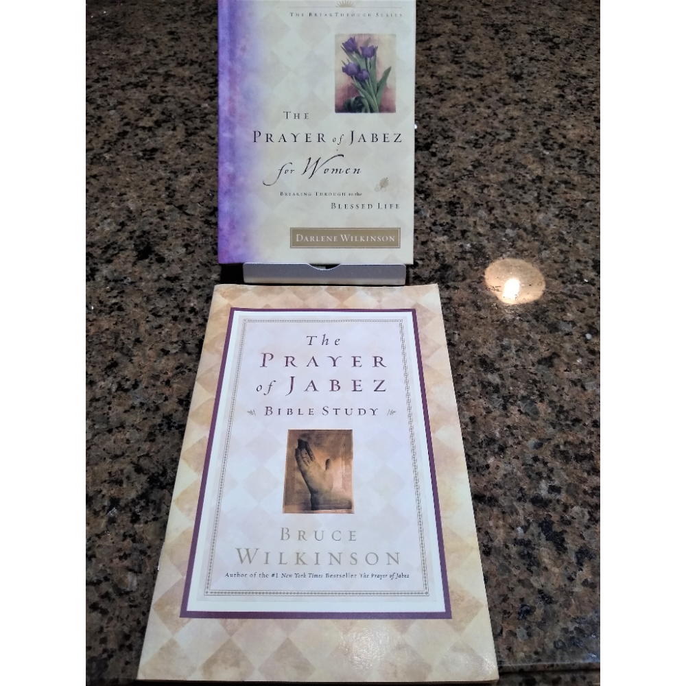 'The Prayer of JABEZ for Women' (hardcover0& 'The Prayer of JABEZ Bible Study 